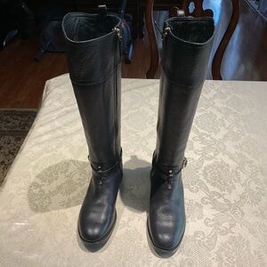 Tory Burch Black Heeled Boots